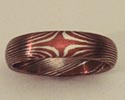 Mokume Gane star pattern