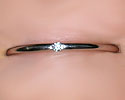 twisted engagement ring
