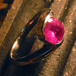 Ruby Engagement Ring