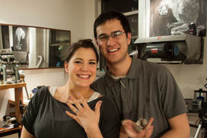 made the mokume gane wedding rings on the homepage