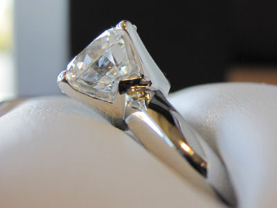 platinum diamond solitaire 